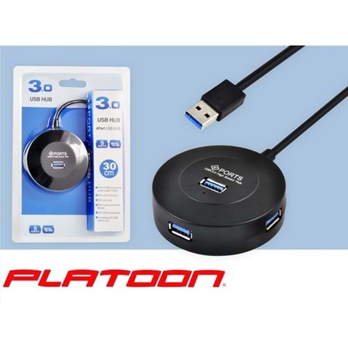 PLATOON PL-5661 USB 3.0 4 PORT HUB