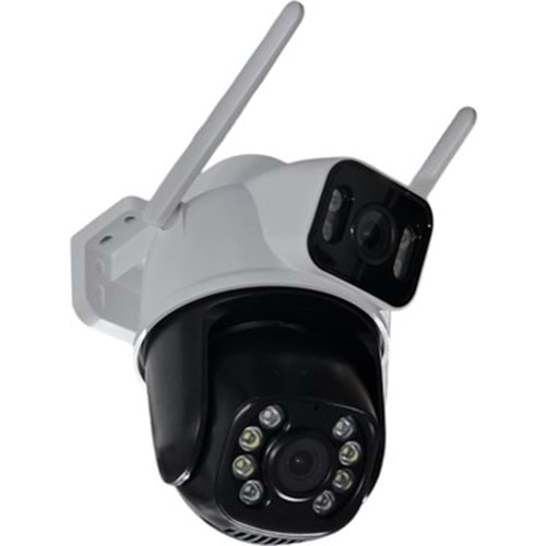 X5 Tech RX-28AI Dual Lens 3MP+3MP Wifi Kamera Icsee RJ45/Wifi OnVif