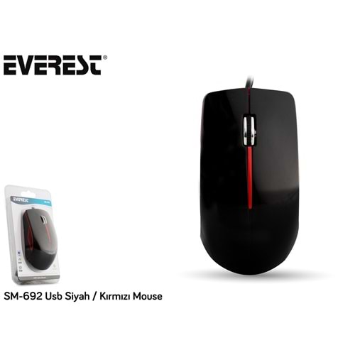 Everest SM-692 Usb Kablolu Mouse