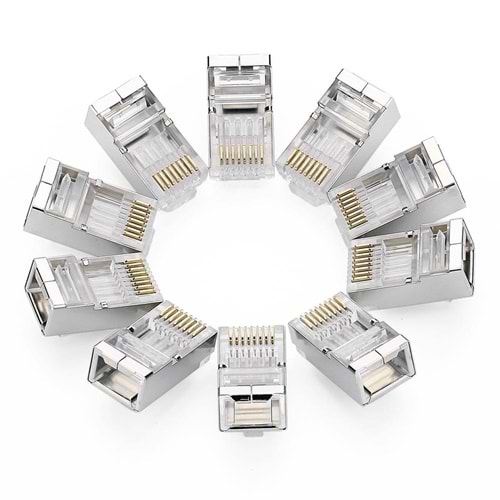 RJ45 CAT6 METAL KONNEKTÖR 50Lİ PAKET