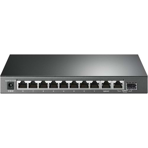 TP-LINK TL-SG1210MP 8 PORT GIGABIT + 1XRJ45/1XSFP COMBO DESKTOP 123W POE SWITCH