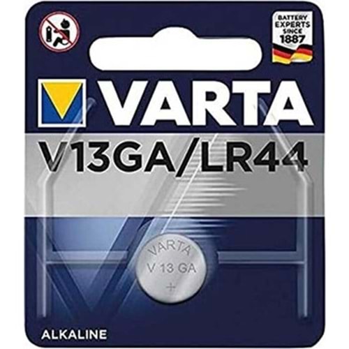 Varta V13GA/LR44 1.5V Alkalin Pil