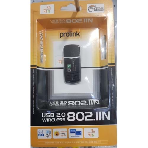 PROLINK WS-WN683N2P USB 2.0 WIRELESS ADAPTOR