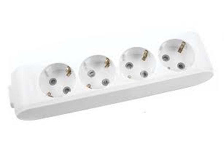 Viko multiled DÖRTLÜ KLEMENSLİ grup priz
