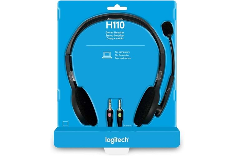 LOGITECH H110 MİKROFONLU KULAKLIK