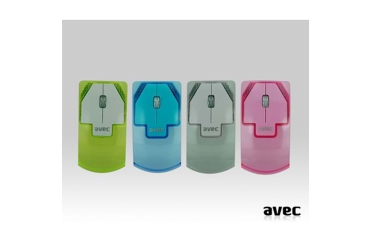 AVEC AV-6290 USB RENKLI WIRELESS KABLOSUZ MOUSE