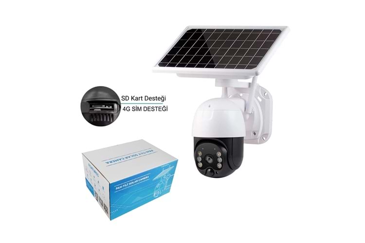 Avenir AV-M06 (4G-Solar) 3MP Sim Kartlı 4G PTZ Kamera