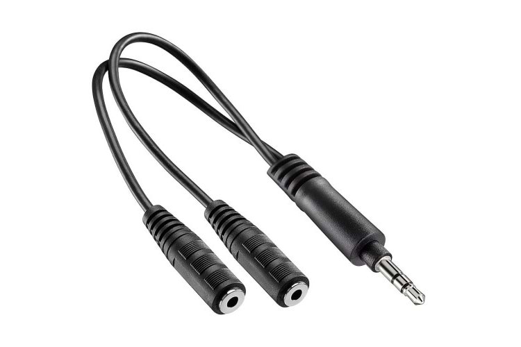 BELKIN BLK-F3Y122 BF0.1M 3,5MM/2*3MM M/F ÇOKLAYICI STEREO