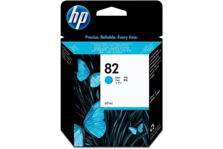 HP C4911A Cyan Mürekkep Kartuş (82)
