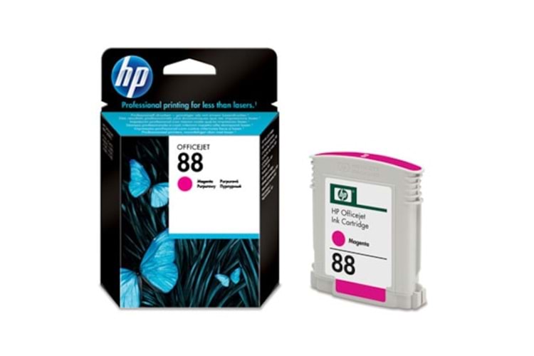 Hp C9387AE-88 Orjinal Kırmızı (Magenta) Kartuş