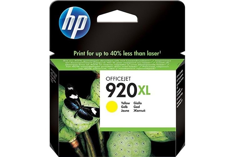 KARTUŞ HP CD974AE (920XL) SARI KARTUŞ
