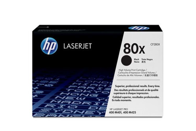 HP CF280X (80X) ORJİNAL SİYAH TONER
