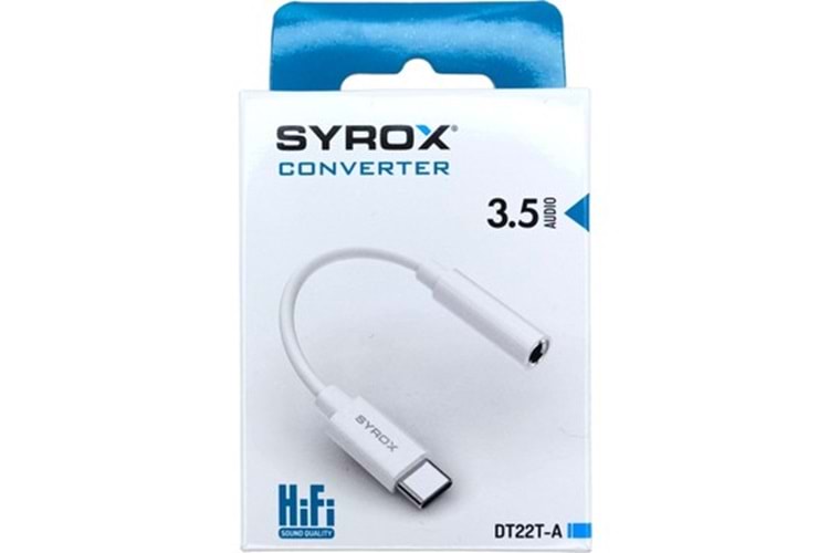 SYROX DT22T-A TYPE-C AUDIO DÖNÜŞTÜRÜCÜ