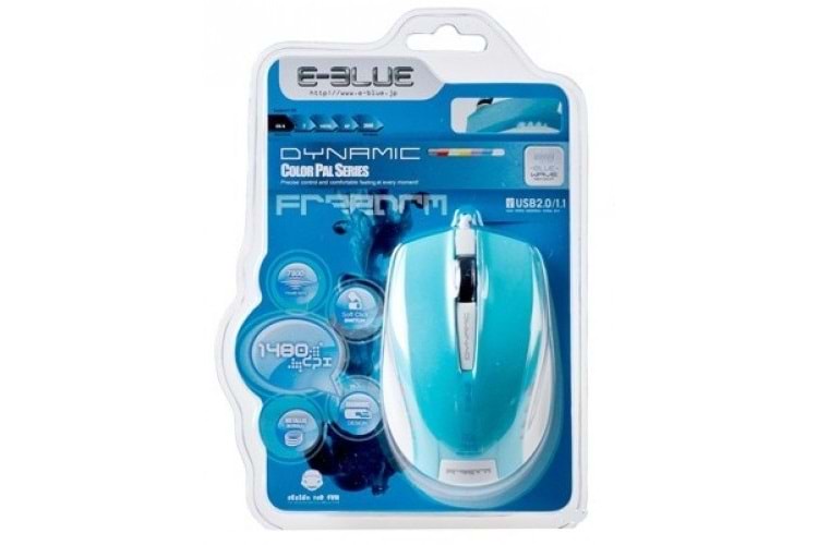 E-BLUE EMS102BL KABLOLU OPTİK MOUSE