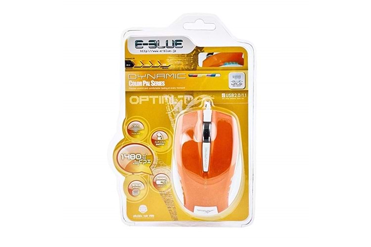 E-BLUE EMS102YE KABLOLU OPTİK MOUSE
