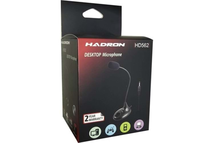 HADRON HD562 MASAÜSÜTÜ MİKROFON PC AUX