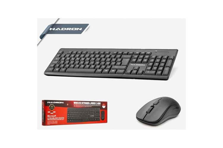 HADRON HD840 KLAVYE MOUSE SET WIRELESS