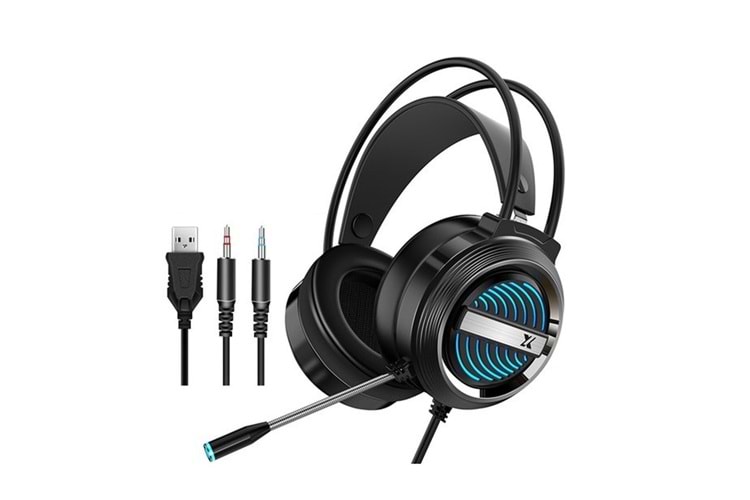 HADRON X9 USB OYUNCU GAMER KULAKLIK MIKROFON SETI
