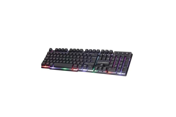 HADRON HD856-20 RGB LEDLİ MEKANİK HİSLİ OYUNCU KLAVYE