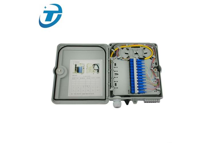 DUVAR TİPİ FİBER SONLANDIRMA KUTUSU 8 CORE IP65