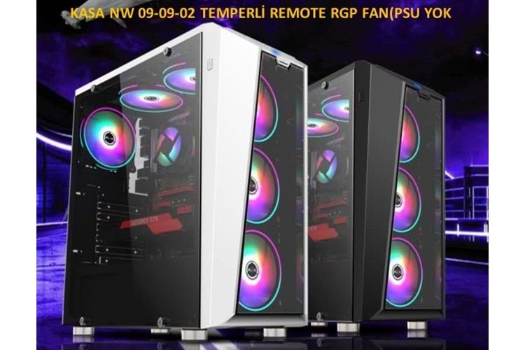 KASA NW 09-09-02 TEMPERLİ REMOTE RGP FAN KONTROL SET (PSU YOK)