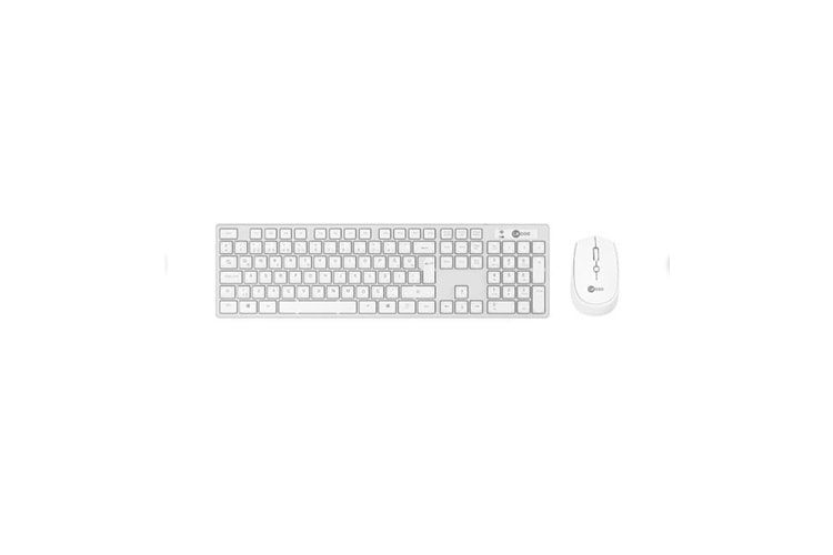 LENOVO LECOO KABLOSUZ TÜRKÇE Q KLAVYE MOUSE SET BEYAZ KM2001-B