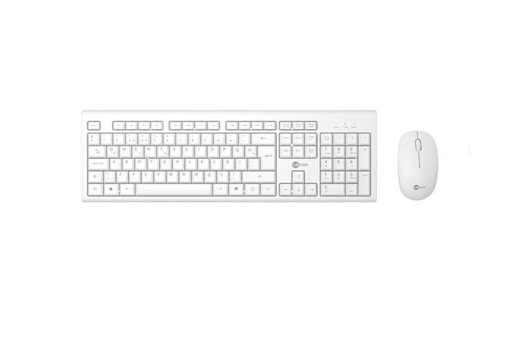 LENOVO LECOO KABLOSUZ TÜRKÇE Q KLAVYE MOUSE SET BEYAZ