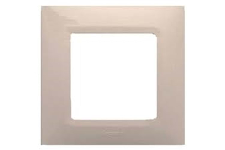 Legrand 767341 Salbei Bej Tekli Çerçeve