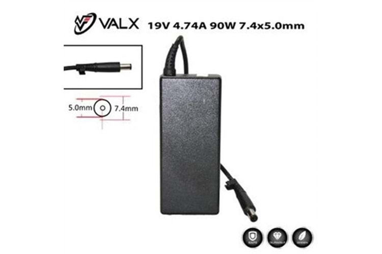 VALX 19V - 4.74A (4,8*1,7) 90W HP/ASUS ŞARJ ALETİ