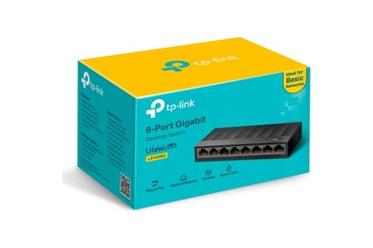 TP-LINK LS1008G 8 PORT GIGABIT SWITCH