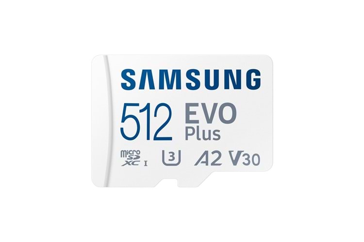 SAMSUNG EVO PLUS MB-MC512KA/TR 512GB MİCROSD HAFIZA KARTI