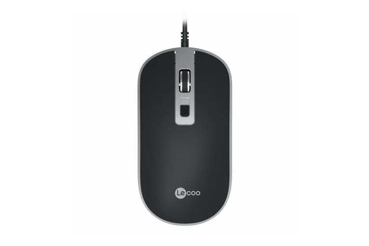 LENOVO LECOO USB OPTİK KABLOLU MOUSE SİYAH MS104