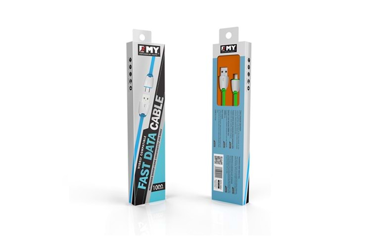 EMY MY-441 M5P 1MT USB TO MIKRO 5PIN DATA