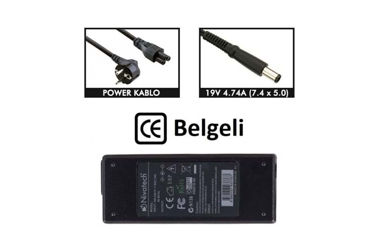 NIVATECH BC915 19.5V-3.33A NOTEBOOK ADAPTÖRÜ