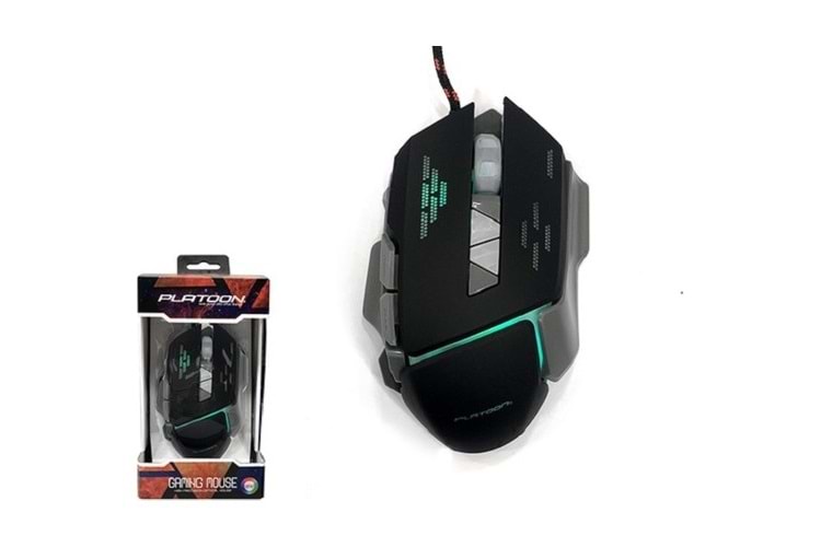 PLATOON PL-1531 1600DPI KABLOLU OYUNCU MOUSE