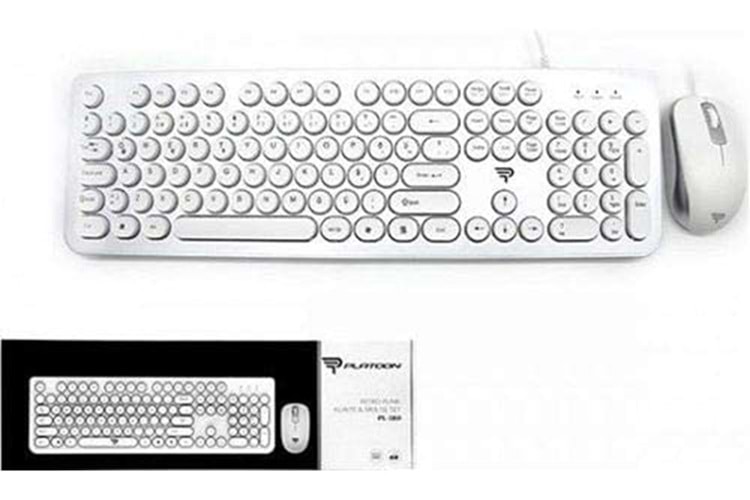 PLATOON PL-380 KABLOLU KLAVYE MOUSE SET