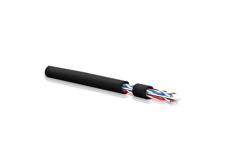 QPORT Q-CAT02 OUTDOOR CAT6 23AWG SİYAH
