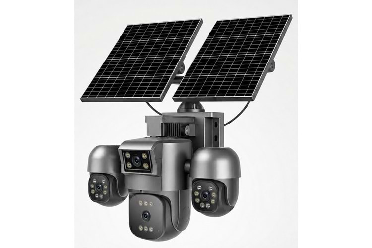 TRK RS-5604 - 4 Lens 4G e-Sim AOV Solar Kamera (RS-4G-5504)