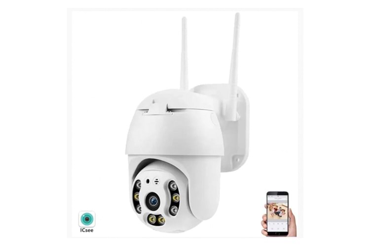 X5 Tech RX-88AI Dual Lens 3MP Wifi Kamera Icsee RJ45/Wifi OnVif
