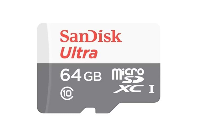 64GB SANDISK ULTRA MICROSD 100MB/S SDSQUNR-064G-GN3MN