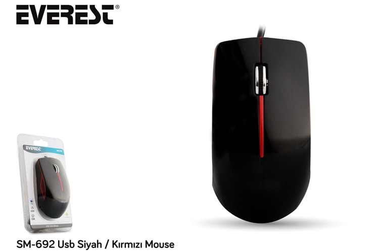 Everest SM-692 Usb Kablolu Mouse