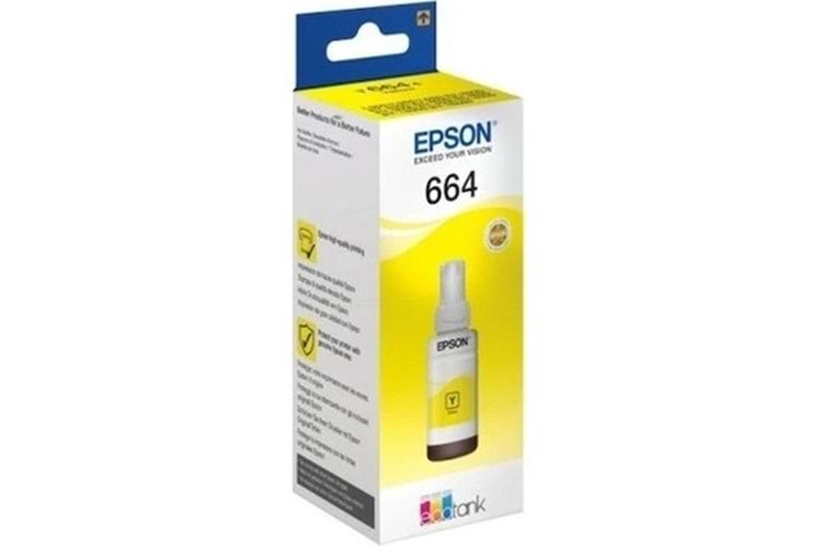EPSON 664 SARI MÜREKKEP