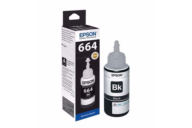 EPSON 664 SİYAH MÜREKKEP