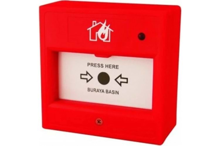 ELEKS EF-EYIB YANGIN İHBAR BUTONU VE KASASI