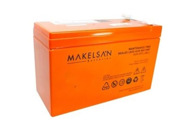 MAKELSAN 12V 7AH TAM BAKIMSIZ KURU AKÜ