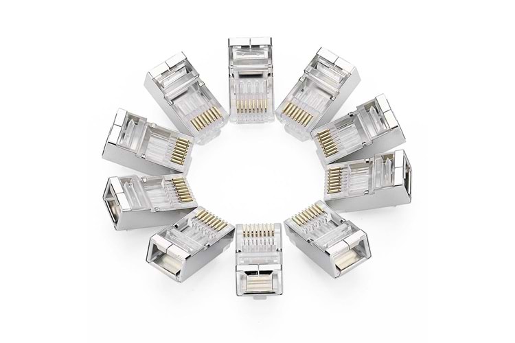 RJ45 CAT6 METAL KONNEKTÖR 50Lİ PAKET