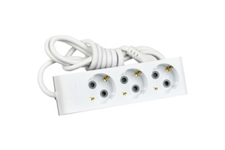 Polaxtor 2 Mt 3 Lü Grup Priz 2x1mm