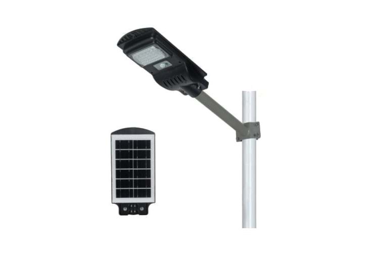 100W Solar Panelli Aydınlatma - Solar Panelli - Kumandalı