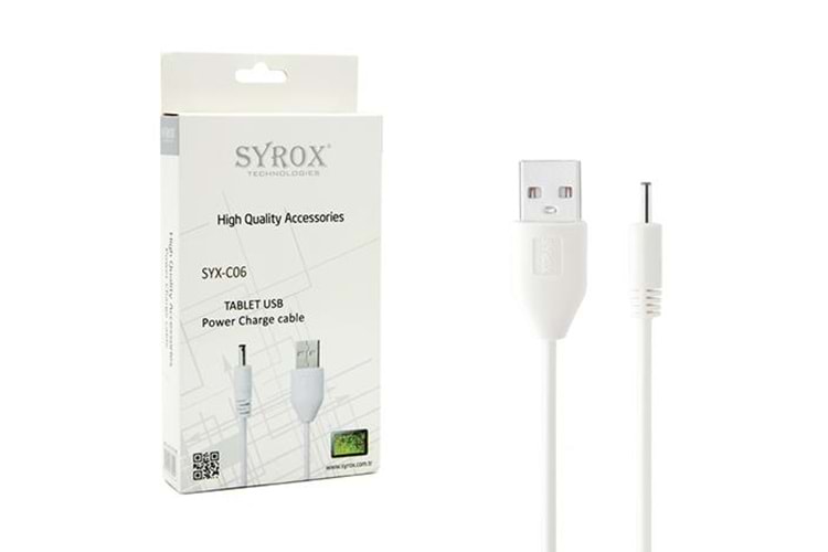 SYROX İNCE UÇLU TABLET ŞARJ ALETİ
