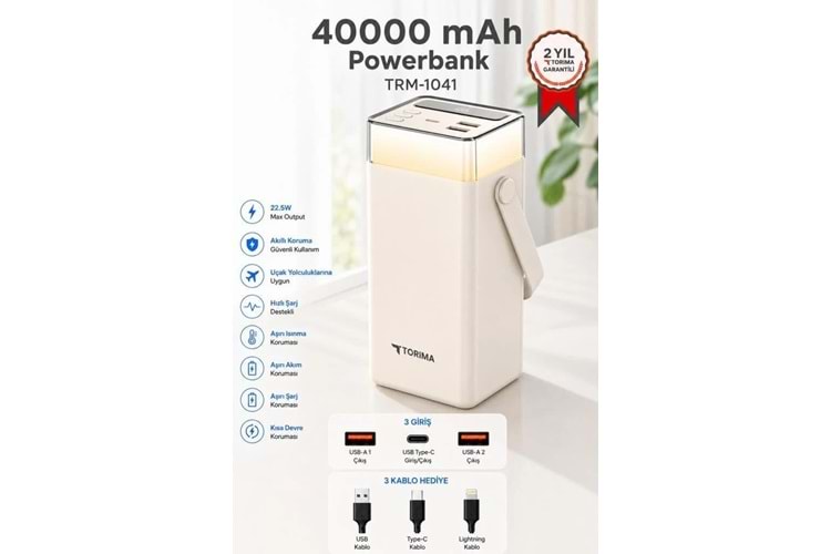 TORİMA TRM-1041 40000MAH POWERBANK